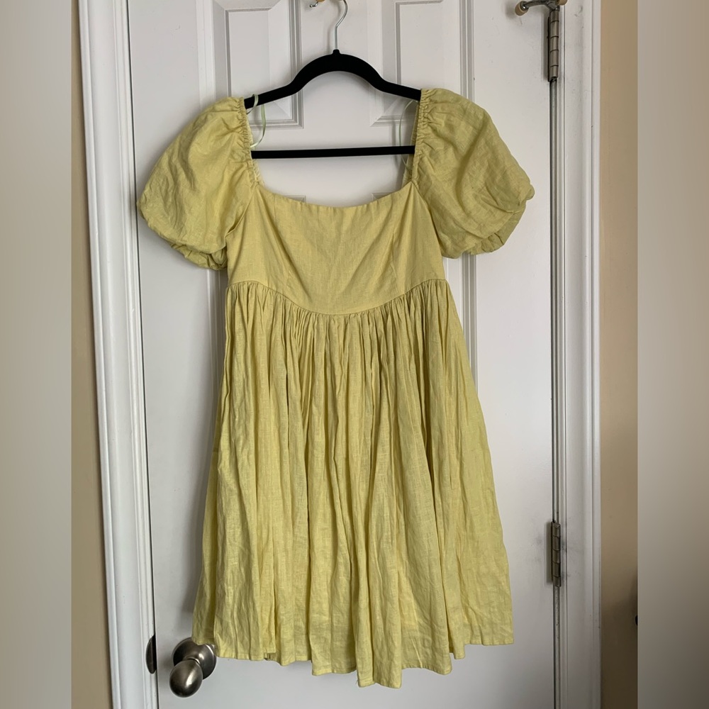Mabel Puff Sleeve Babydoll Dress